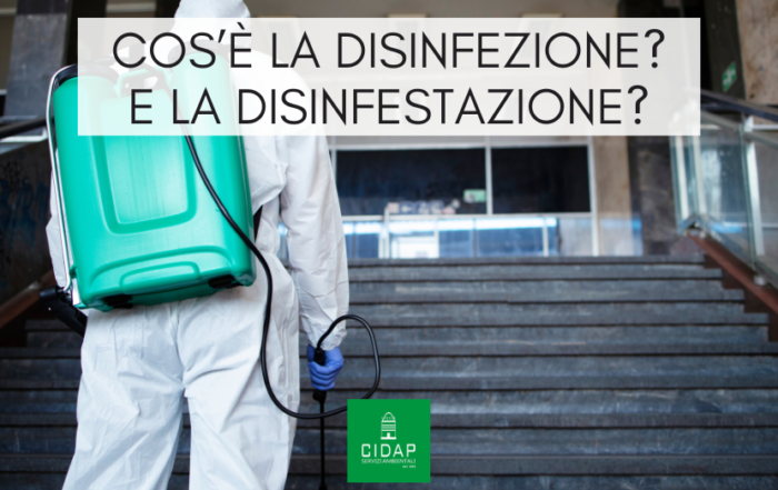 Differenze tra disinfestazione e disinfezione